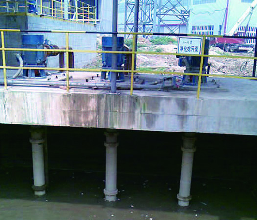 Handan Steel Submerged Sewage Pump Project Vertical Turbine Pump